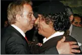  ??  ?? Deal: Blair and Gaddafi in 2007