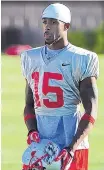  ?? JOURNAL FILE ?? Meiko Locksley, seen during a University of New Mexico football practice in 2011, was shot and killed Sunday in Maryland.