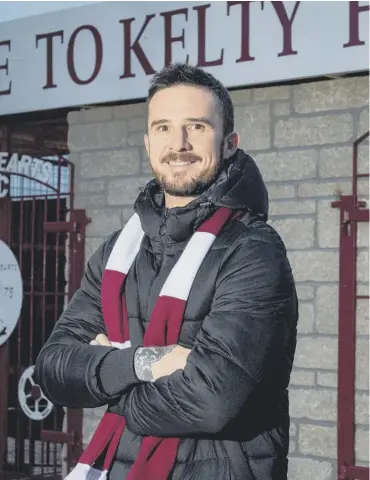  ??  ?? 0 Former Rangers captain Barry Ferguson will begin his role as manager of Kelty Hearts on Tuesday.