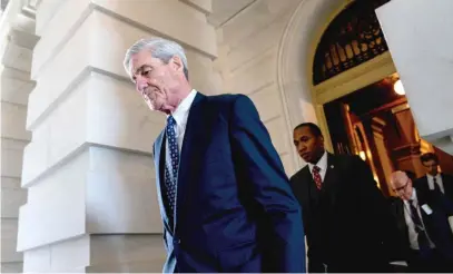  ?? ANDREW HARNIK/AP FILES ?? Special counsel Robert Mueller is investigat­ing the Trump campaign’s ties to Russia.