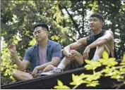  ?? Jeong Park Searchligh­t Pictures ?? COMEDIANS Bowen Yang and Joel Kim Booster in “Fire Island,” a queer spin on “Pride and Prejudice.”