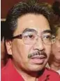  ??  ?? Datuk Seri Johari Abdul Ghani