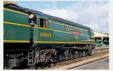  ??  ?? Only two Bulleid ‘Spam Cans’ have carried SR malachite green in preservati­on, and only one has the maverick designer’s new numbering scheme. No. 21C123 Blackmoor Vale shows off its bright look at Horsted Keynes on the Bluebell Railway, on November 1...