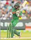  ?? Picture: GETTY IMAGES ?? TOP KNOCK: Mohammad Hafeez of Pakistan hits out yesterday during game two of the five-match ODI series against Australia, played at the Melbourne Cricket Ground. Pakistan won the game to level the series at 1-1