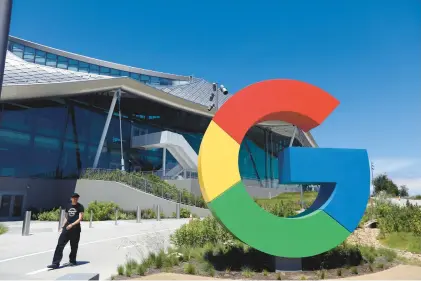  ?? ARIC CRABB/BAY AREA NEWS GROUP ?? The exterior of the Google Bay View campus in Mountain View, Calif, is shown.