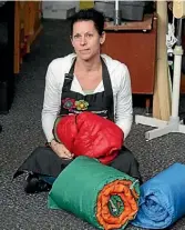  ?? MAHVASH ALI/FAIRFAX NZ ?? Shelley Green says more sleeping bags are needed.