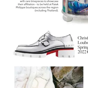  ?? ?? Christian Louboutin Spring/summer 2022 Collection