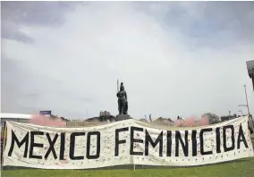  ??  ?? Paro. Colectivos de mujeres en México han convocado a un paro de labores.