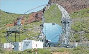  ??  ?? Teleskop na La Palmi detektirao emisiju zraka vrlo visokih energija