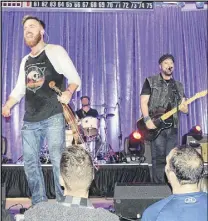  ?? FRAM DINSHAW/ TRURO NEWS ?? Halifax-based rockers The Stanfields brought the house down at the Truro Legion with their fierce folk-punk sounds. The band first formed in 2008 and started by playing country, rock and folk cover songs at the Seahorse Tavern in Halifax.