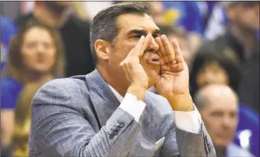  ?? Ed Zurga / Getty Images file photo ?? Villanova head coach Jay Wright.