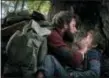  ?? JONNY COURNOYER — PARAMOUNT PICTURES VIA AP ?? This image released by Paramount Pictures shows John Krasinski, left, and Noah Jupe in a scene from “A Quiet Place.”
