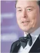  ?? AFP ?? Tesla chief executive officer Elon Musk.