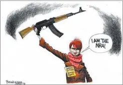  ?? Steve Benson, The Arizona Republic, Phoenix, EE.UU. ?? BUTINA. El tribunal federal envía a prisión a Maria Butina, la estudiante rusa amante de las armas acusada de conspirar a favor de Rusia.