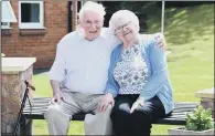  ??  ?? Joyce and Fred Parker who are now recipients of Hill View Manor extra care scheme.