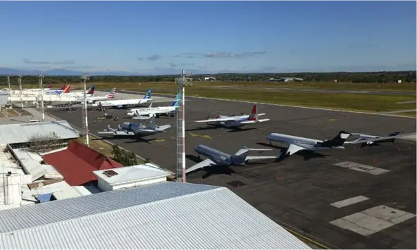  ?? AViACiÓn CiViL ?? Durante el 2023, Guanacaste Aeropuerto registró la llegada de 1.652.078 pasajeros, un incremento del 35% respecto al 2019.