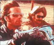  ?? AMC ?? WITH “Easy Rider,” the actor, left, and Dennis Hopper became poster boys for social, cinematic revolt.