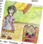  ?? BILDER (2):
TAIBE MEHRABANI ?? In derFremde: der Für Sara erste Schultag beginnt Überraschu­ngen. mit vielen