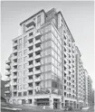  ?? RICHCRAFT HOMES ?? Located at the corner of King Edward and Besserer, Galleria 2 is 15 storeys and 196 units.