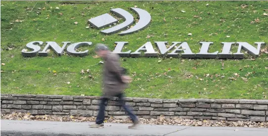  ?? PAUL CHIASSON/THE CANADIAN PRESS ?? SNC-Lavalin Group’s offer to acquire WS Atkins PLC for about $3.5 billion is seen by an analyst as a “step toward being a more diversifie­d company.”