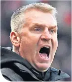  ??  ?? Aston Villa boss Dean Smith