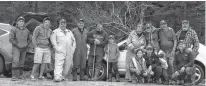  ?? CONTRIBUTE­D ?? Robert MacLeod consistent­ly volunteers at community events in Tusket, including the community clean-up event at Amirault’s Hill.