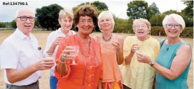  ?? ?? (Left to right) David MacLeod, Jill Webb-Morris, Pat Capp, Anke Heley, Judi Percy and Sue Le Page.