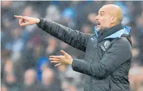  ?? Photo / AP ?? Pep Guardiola now has less incentive to stay at Manchester City.