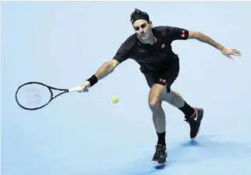  ?? GETTY ?? 21.00
Roger Federer wird heute an seine Grenzen gehen müssen.
Verfolgen Sie das entscheide­nde Duell Federer – Djokovic auf 20min.ch