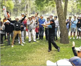  ?? GETTY IMAGES ?? Phil Mickelson had an adventurou­s third round at the WGC-Mexico Championsh­ip, hitting only four fairways. But he still managed a 3-under 68 to be two back.