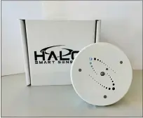  ?? PHOTO COURTESY OF BERKLEY SCHOOLS ?? Berkley High School will soon begin installing Halo Smart Sensors in all 20restroom­s at the school to detect whether students are vaping.