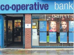  ?? Picture: PA. ?? The Co-operative Bank has been under pressure since its near collapse in 2013.