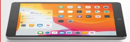  ??  ?? The iPad now has a larger screen but retains the same pixel density as it’s predecesso­r so it’s bright and colourful.