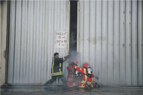  ?? Big Picture Studios ?? Caroline Labaki’s short film ‘175’ tells the story of the firefighte­rs who answered the call about the fire at Beirut port