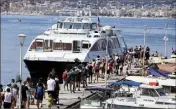  ?? (Photo D. M.) ?? Depuis le mois dernier, à Cannes, les visiteurs peuvent à nouveau profiter des îles de Lérins.