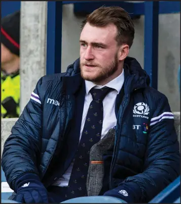  ??  ?? Stuart Hogg needs some game time for Warriors before Scotland kick-off their Six Nations bid next month