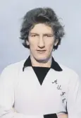  ??  ?? 2 Danny Masterton in Ayr United’s 1976/1977 season