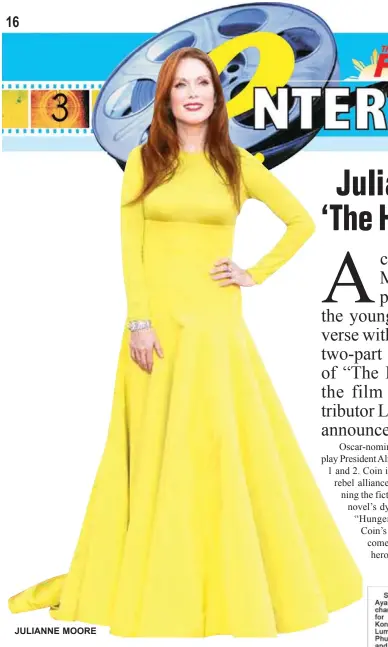  ??  ?? JULIANNE MOORE