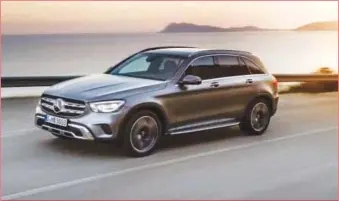  ??  ?? The new Mercedes-Benz GLC 2019