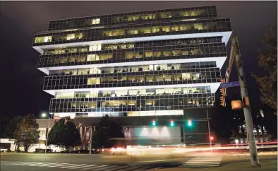  ?? Associated Press file photo ?? Purdue Pharma’s headquarte­rs at 201 Tresser Boulevard in Stamford.