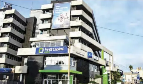  ?? ?? First Capital Bank has set its target on the quality of assets.