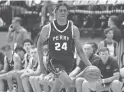  ?? PATRICK BREEN/THE REPUBLIC ?? Perry’s Cody Williams (24) drives down the court during a game in the Section 7 basketball tournament at State Farm Stadium.