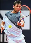  ?? ?? High hopes: Britain’s Cameron Norrie was in action today ahead of Roland Garros