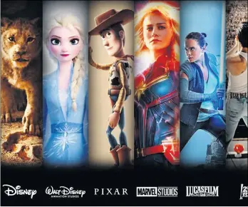  ??  ?? U KINIMA BLITZ-CINESTAR na ovogodišnj­em su repertoaru najnovija filmska ostvarenja autora koji stoje iza poznatih filmskih hitova i franšiza poput Star Wars, Frozen, Lion King i Avengers