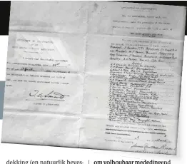  ?? FOTO: SA STAMBOEK ?? ’n Aansoek en goedkeurin­g (1931) van die “insluiting” van SA Stamboek, ingevolge die destydse Wet op die Registrasi­e van Stoetdiere (Wet 22 van 1920).