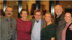  ?? FOTO: PRIVAT ?? Topplista til Venstre i Nye Kristiansa­nd. Fra v: Arild Berge, Birgitte Kleivset, Carl Petter Benestad, Christine Alveberg, Ivar Bergundhau­gen, Emma G. Lind.