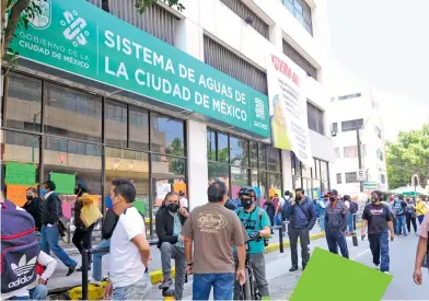  ?? /FEDERICO XOLOCOTZI ?? A partir de junio la Secretaría de Finanzas y el Sacmex administra­rán el cobro