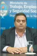  ?? CEDOC PERFIL ?? TRIACA. El ministro de Trabajo aseguró que evalúan la medida.