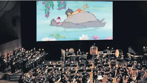  ?? FOTO: DISNEY ?? Mit großem Orchester und Großleinwa­nd wird der Film in der Philharmon­ie gezeigt.