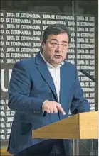  ?? JERO MORALES / EFE ?? Guillermo Fernández Vara